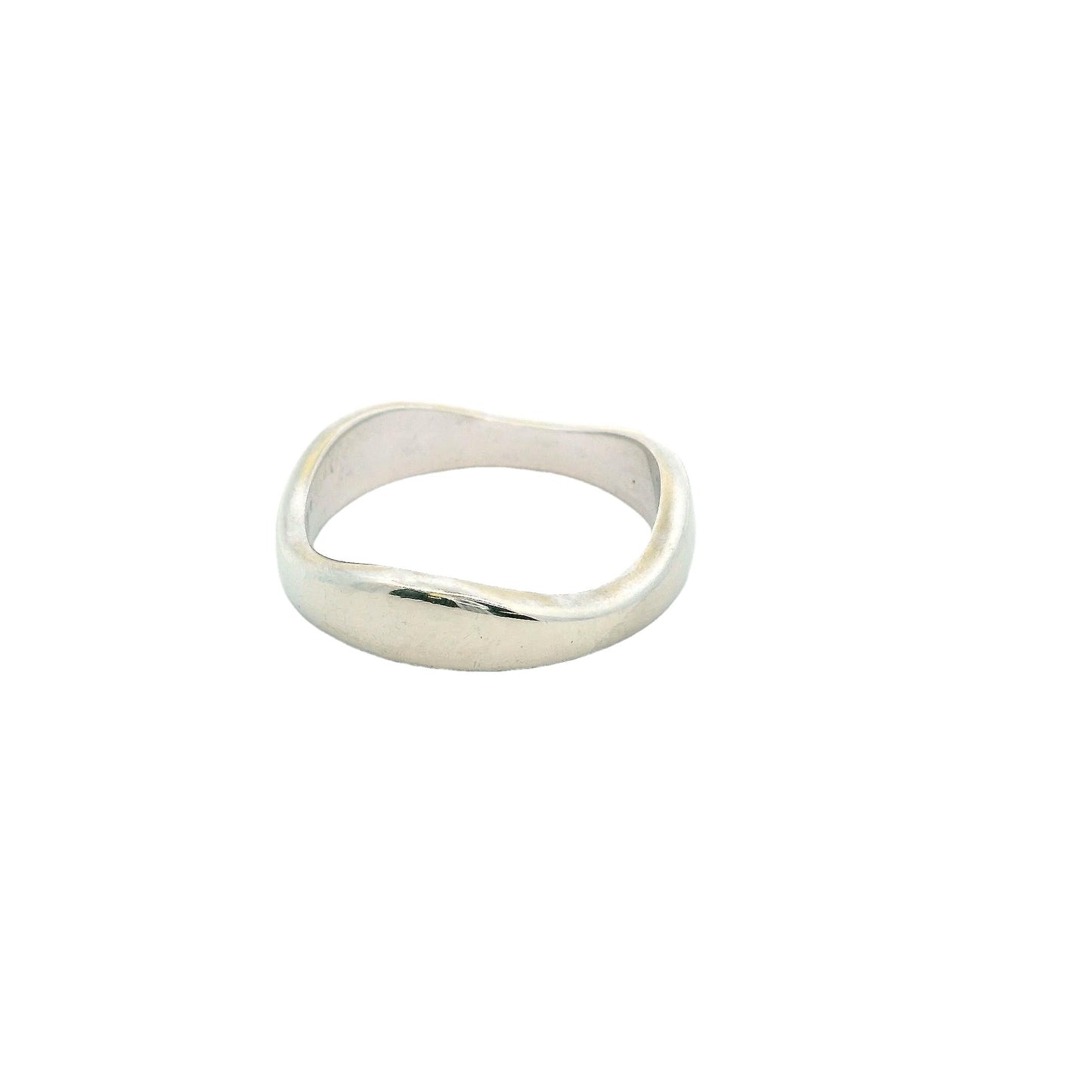 Cartier Squiggle 18K White Gold Ring