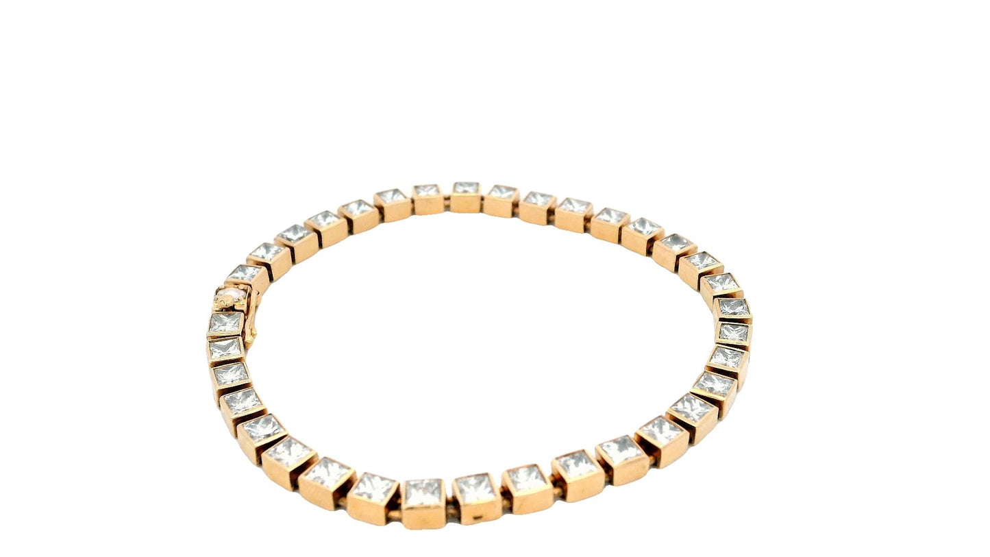 Tiffany & Co. 18K Rose Gold & Diamonds Bracelet