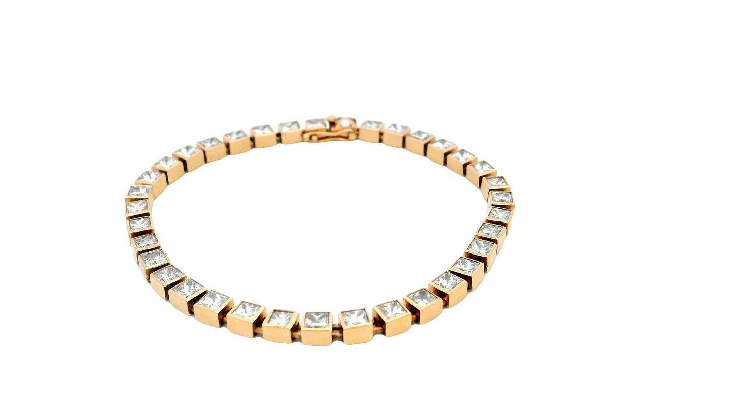 Tiffany & Co. 18K Rose Gold & Diamonds Bracelet