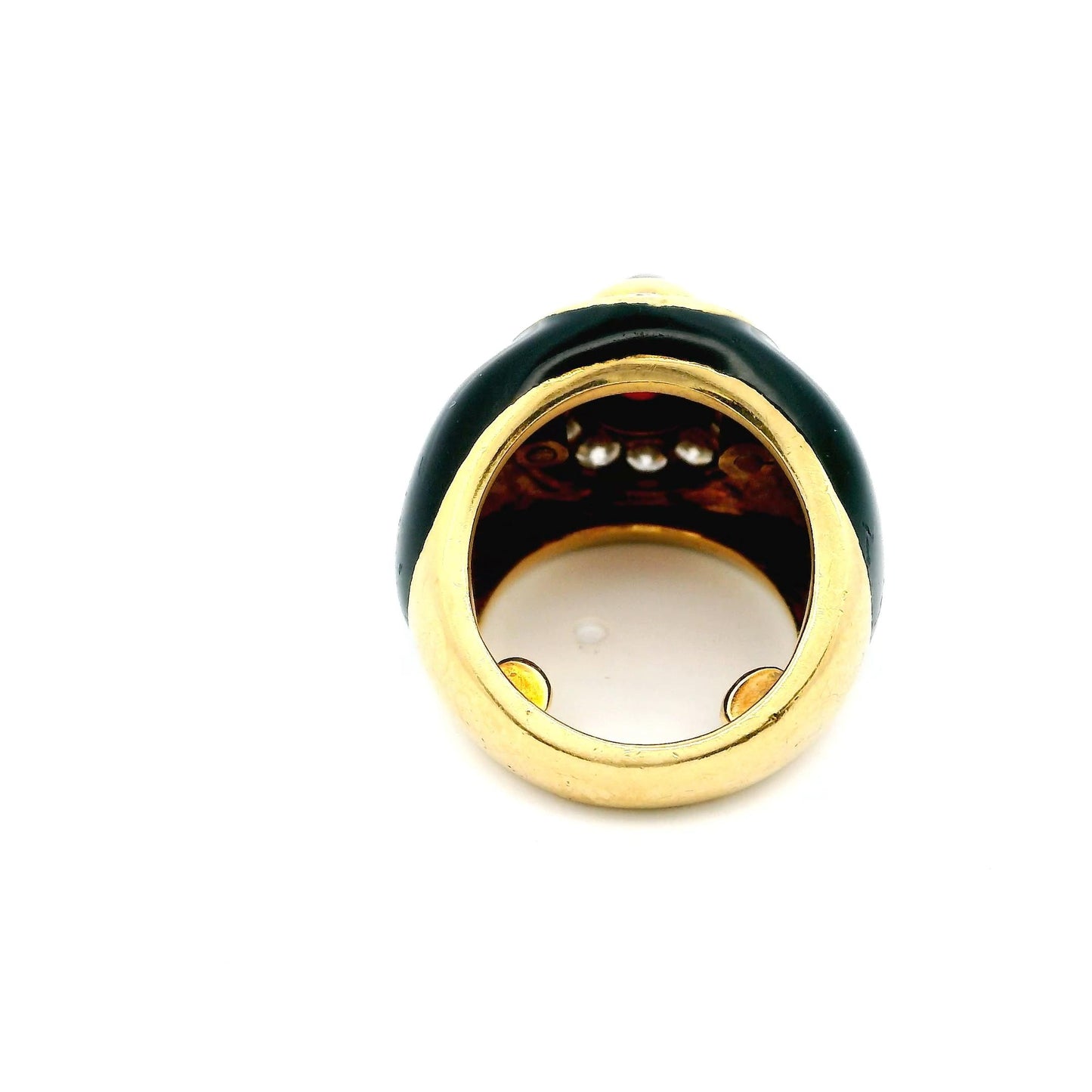 18k Ruby & Diamond Ring