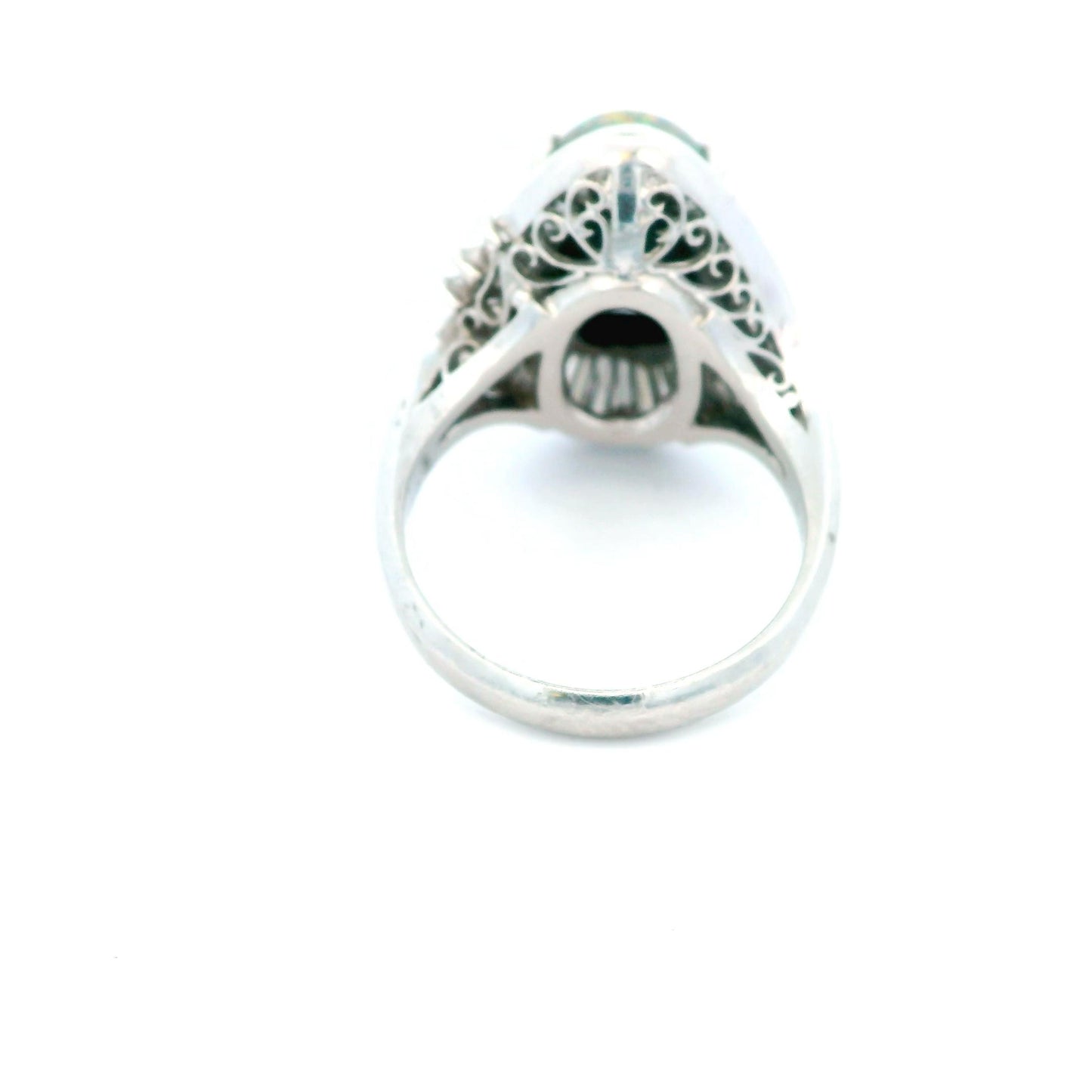 Platinum Opal Ring