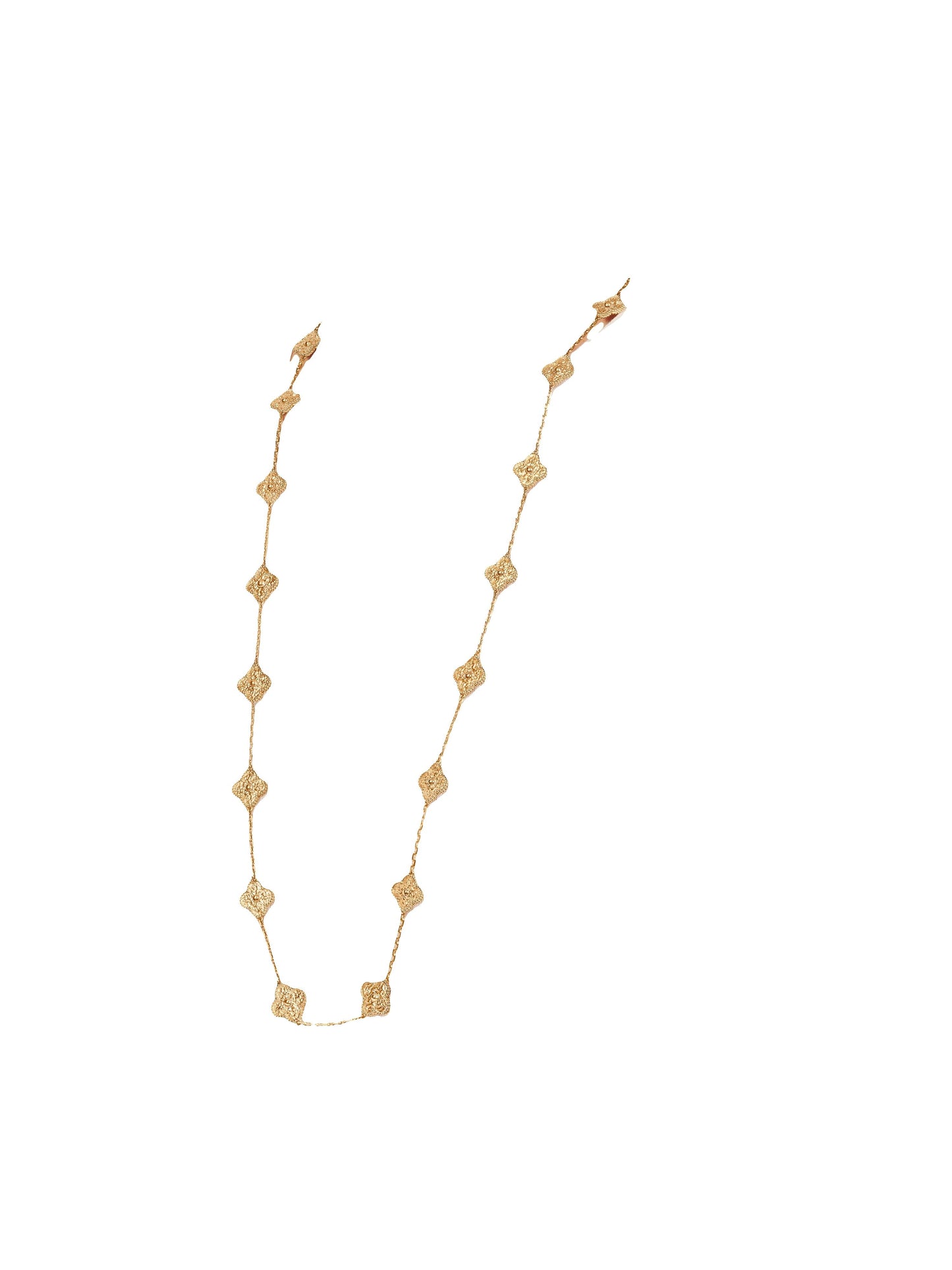 Van Cleef & Arpels Vintage Alhambra long necklace, 20 motifs