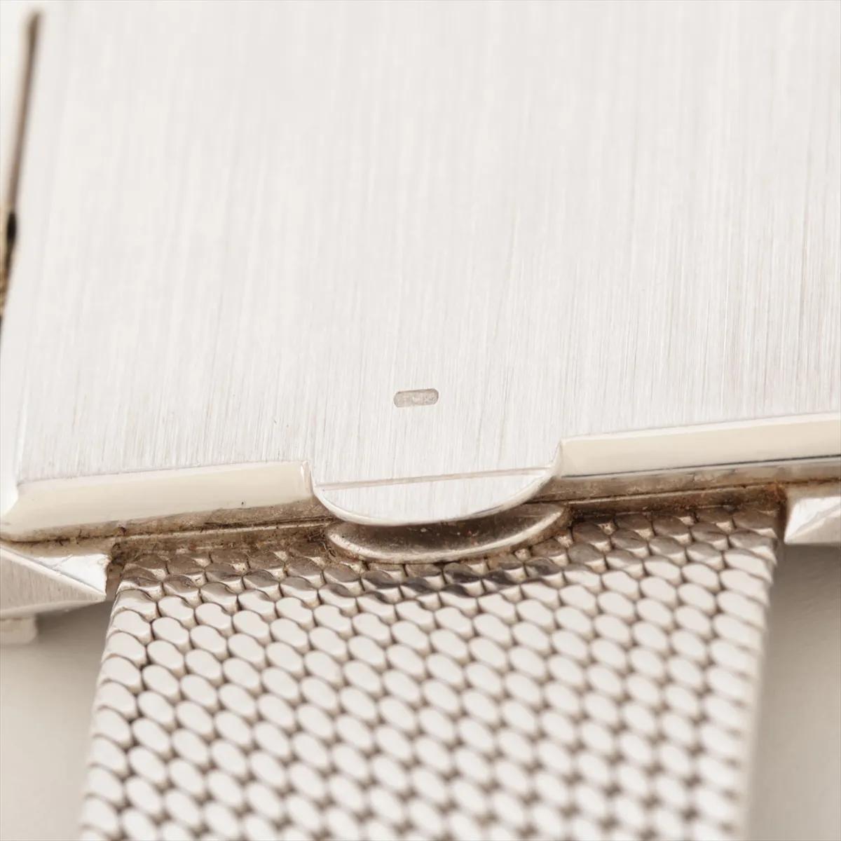 Patek Philippe 3506/3G 18K White Gold Silver Dial Vintage Watch