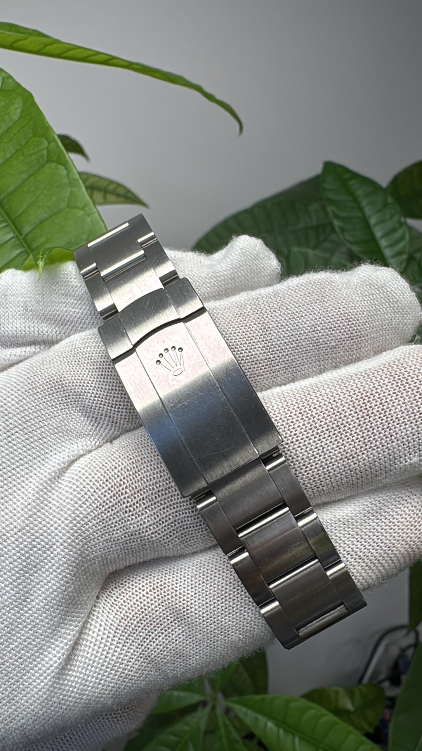 Rolex OP 114200 Blue Dial Smooth Bezel Steel Watch