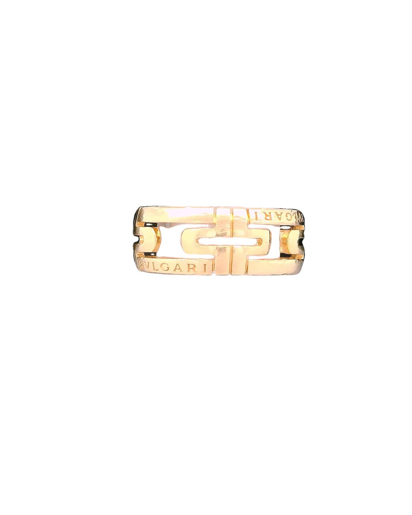 Bvlgari Parentesi Ring 18k Gold Size 52