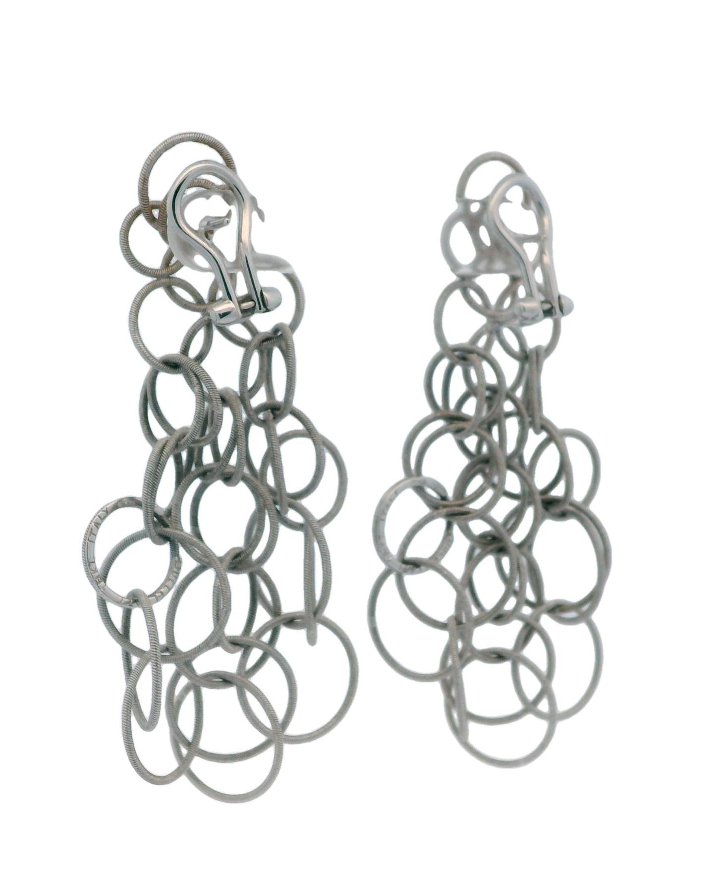 Buccellati Hawaii White Gold Earrings