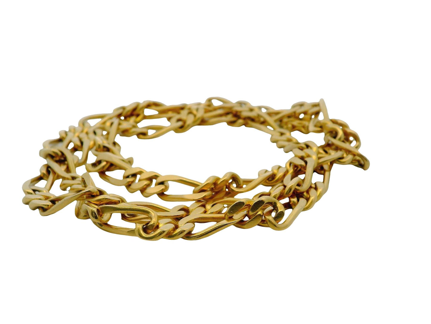 Van Cleef & Arpels 18K Yellow Gold Curb Links Chain
