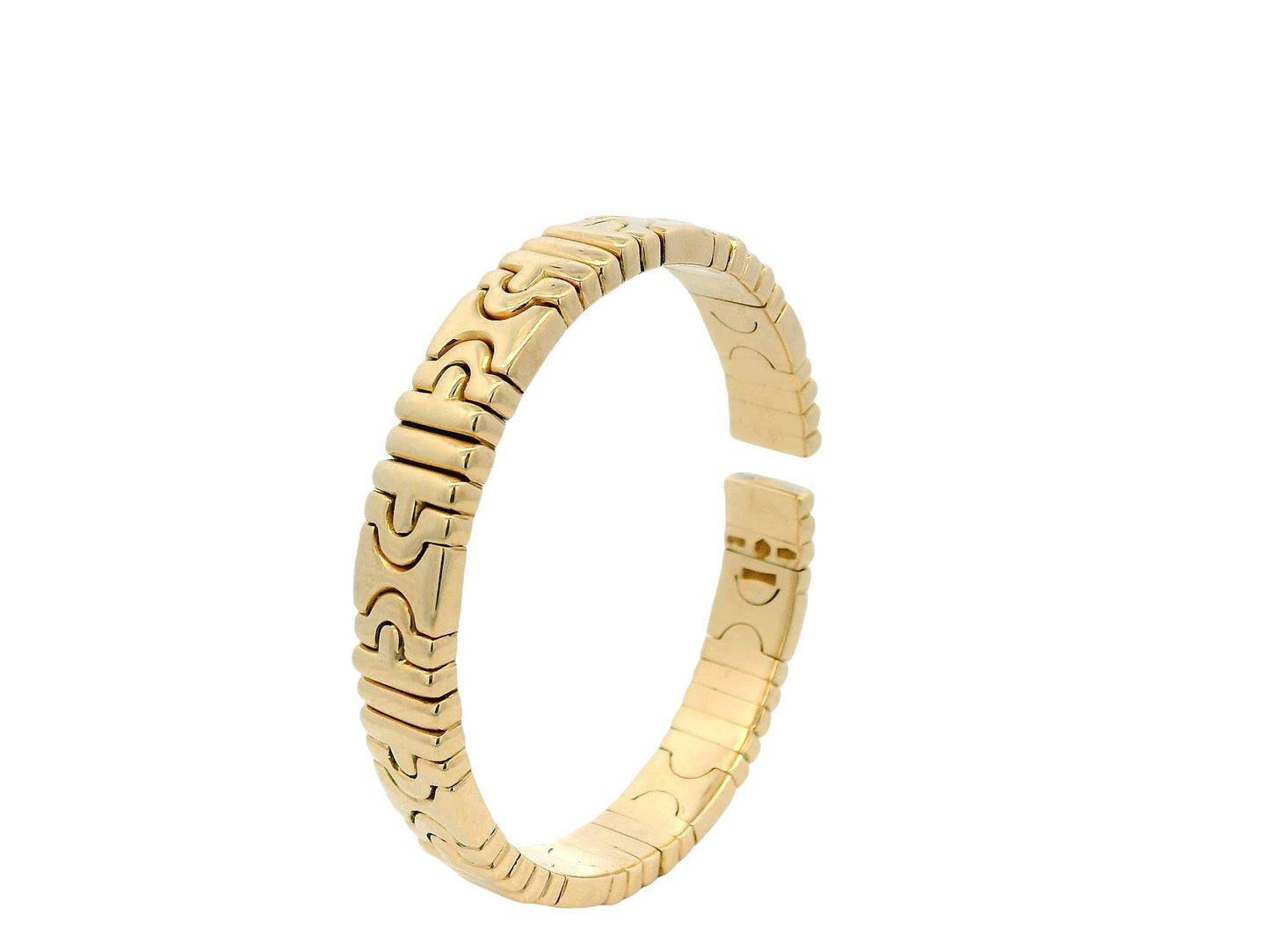 Bvlgari Parenthesis 18k Yellow Gold Cuff