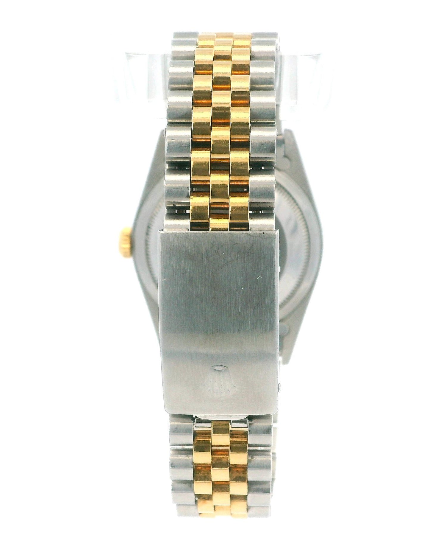 Rolex Datejust 16233 Ivory Pyramid Dial Watch Full Set