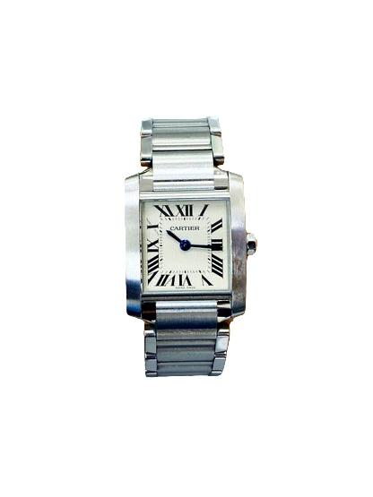 Cartier Tank Francaise W51008Q3 Stainless Steel Ladies Watch