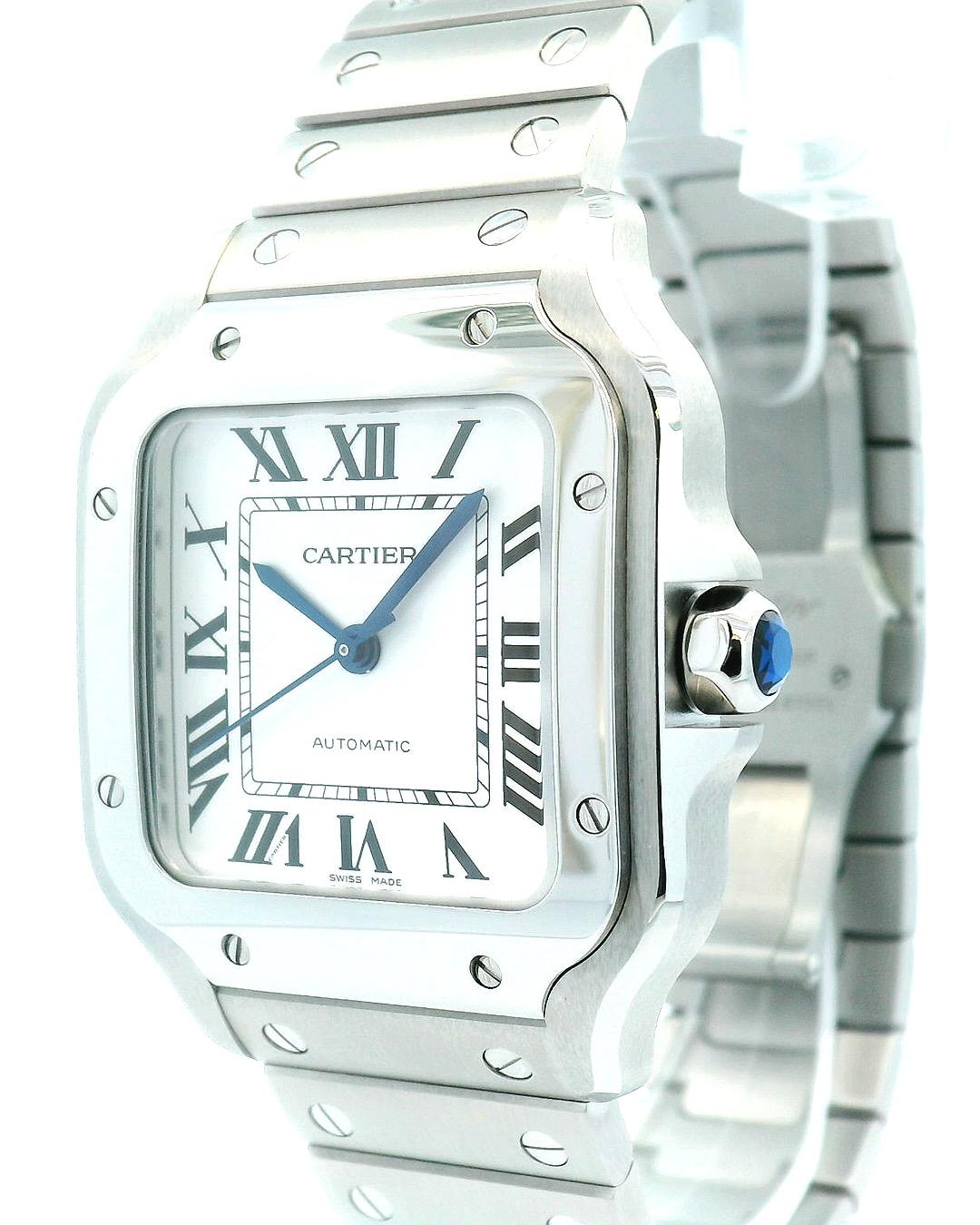 Cartier Santos De Cartier WSSA0029 Midsize Full Set(Pre-Owned).