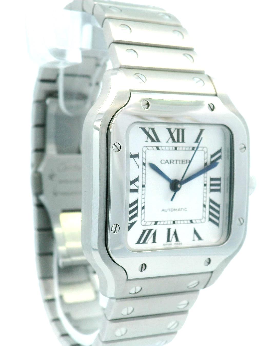 Cartier Santos De Cartier WSSA0029 Midsize Full Set(Pre-Owned).