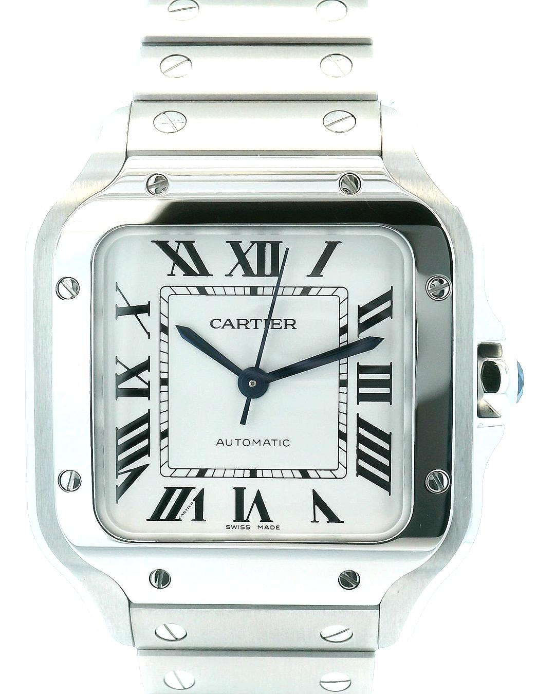 Cartier Santos De Cartier WSSA0029 Midsize Full Set(Pre-Owned).