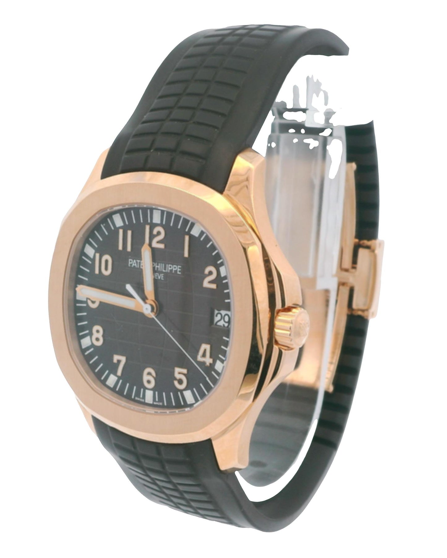 Patek Philippe Aquanaut 5167/1R Chocolate Dial 18K Rose Gold Box & Papers