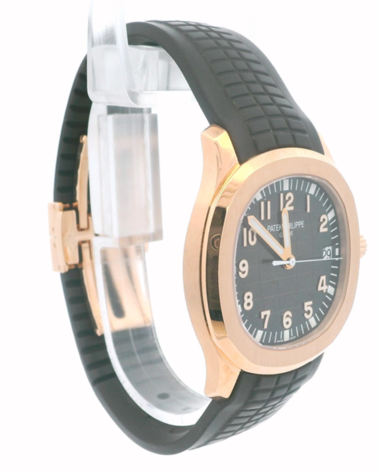 Patek Philippe Aquanaut 5167/1R Chocolate Dial 18K Rose Gold Box & Papers