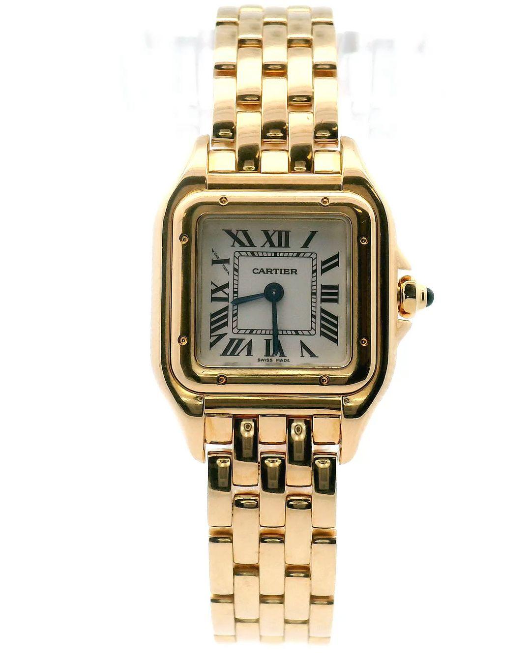Cartier Panther Small WGPN0008 18k Yellow Gold Ladies Watch(Pre-Owned)