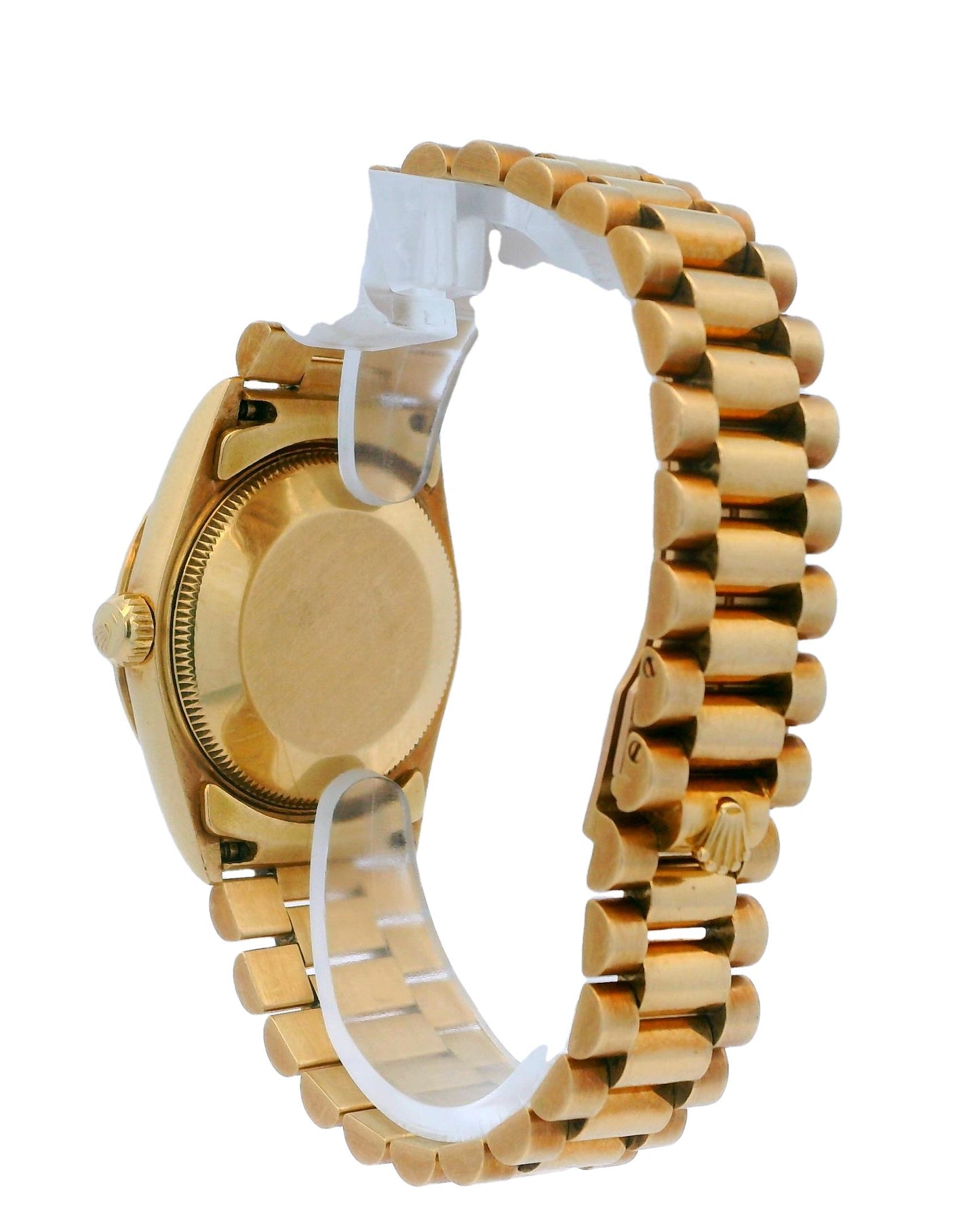 Rolex Datejust 68258 18K Yellow Gold Midsize Ladies Watch
