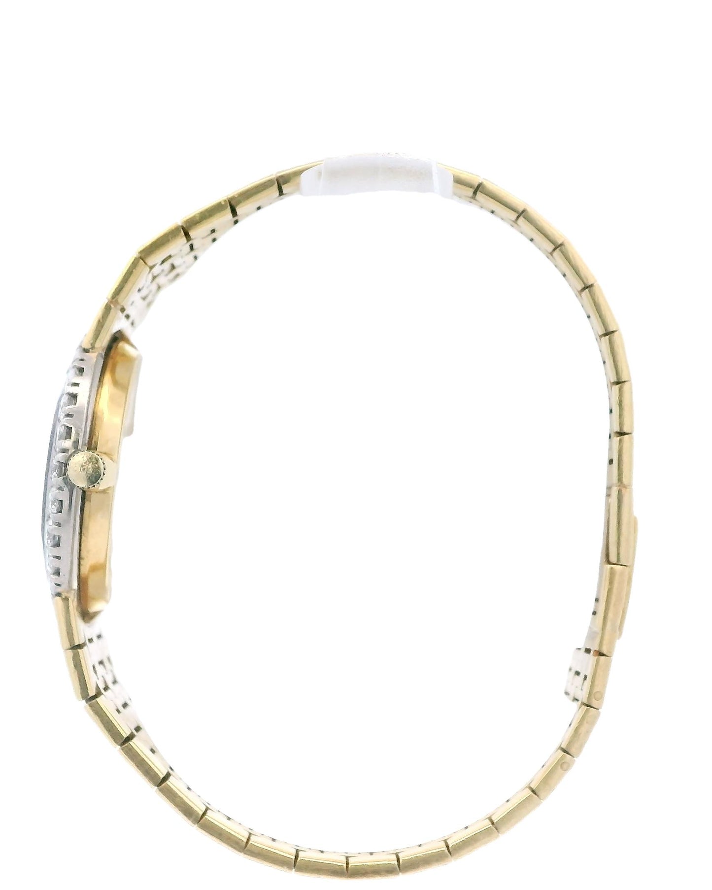 Piaget T&Co Jade Dial Diamond Bezel Mesh Bracelet in 18K Yellow Gold