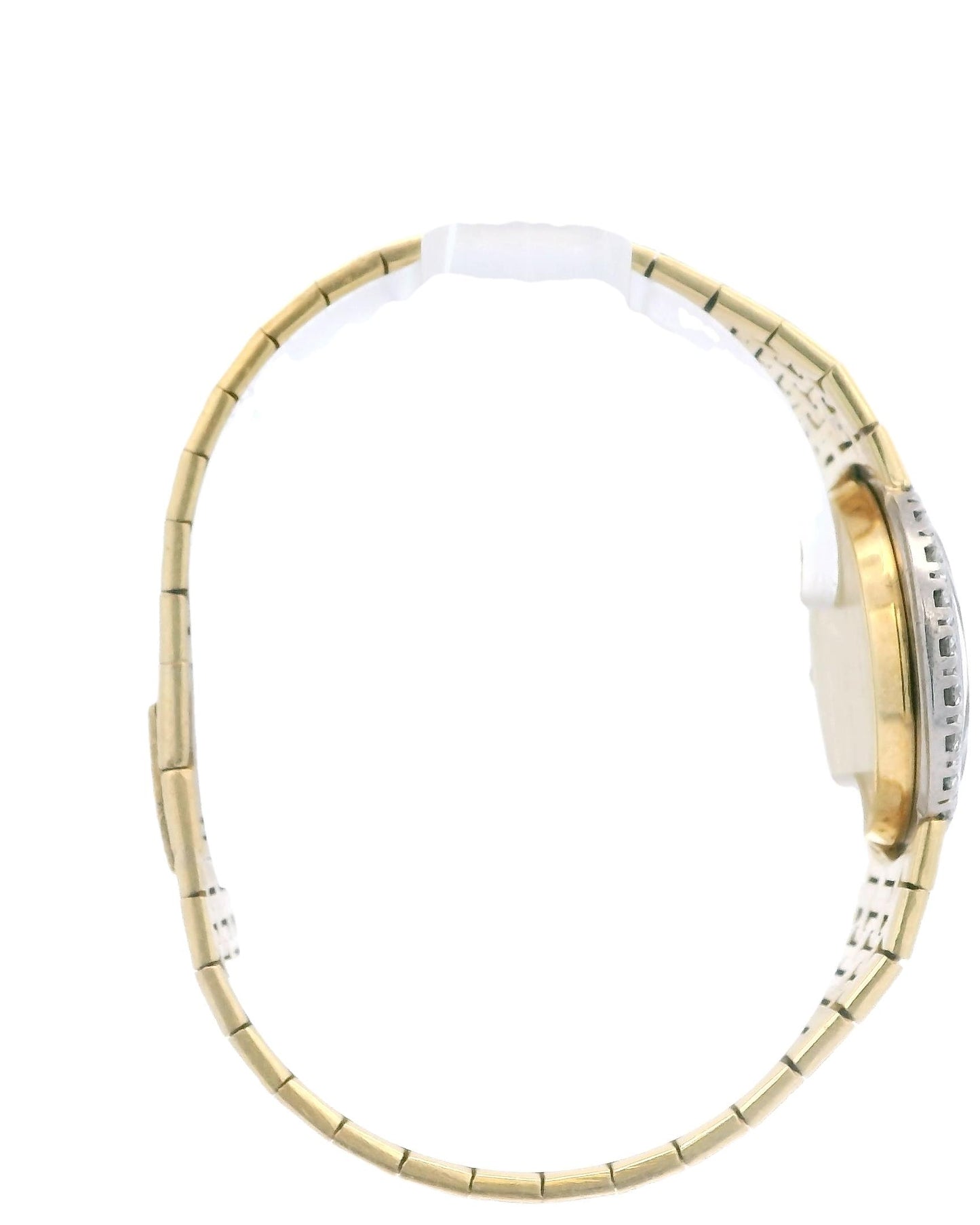 Piaget T&Co Jade Dial Diamond Bezel Mesh Bracelet in 18K Yellow Gold