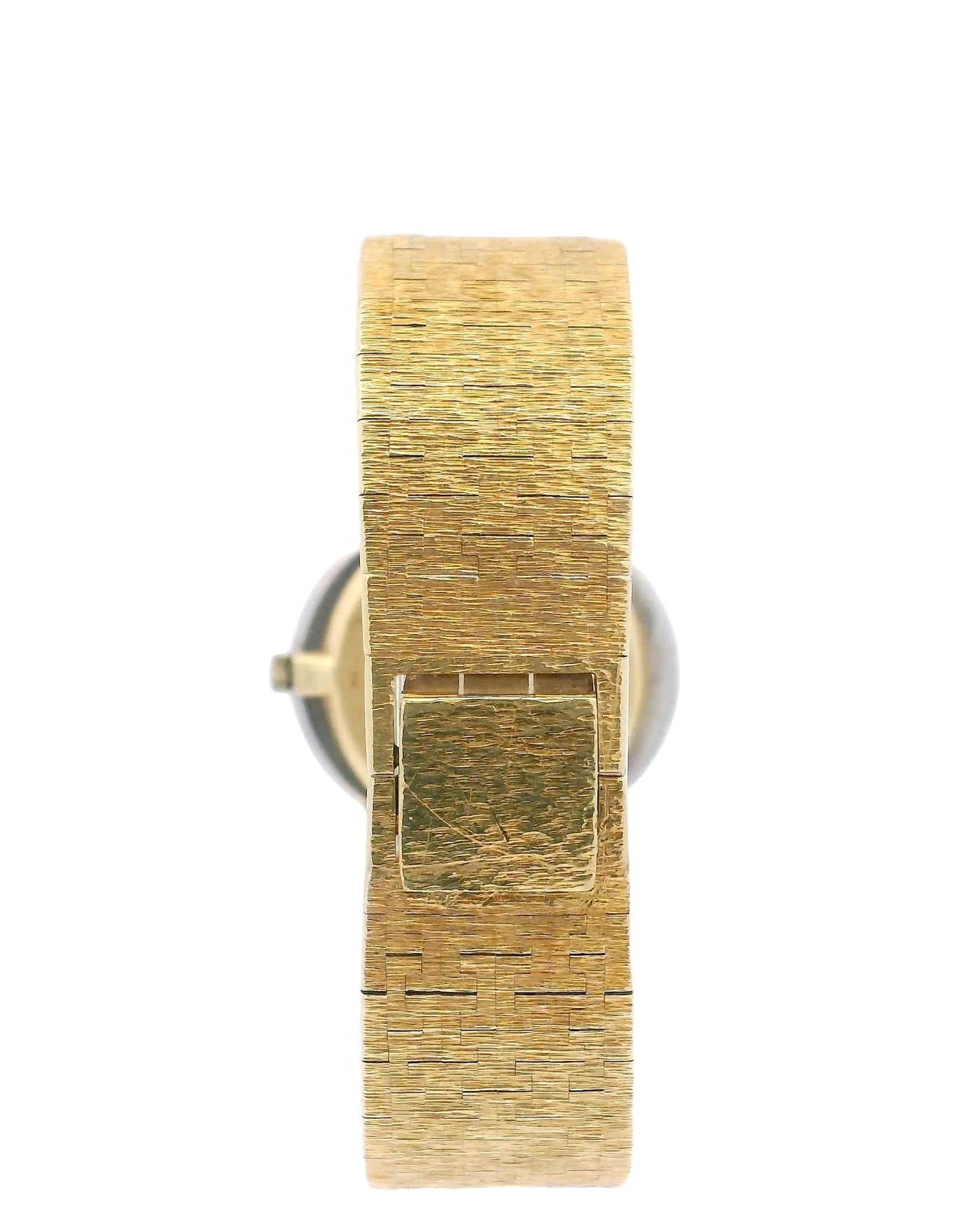 Piaget T&Co Jade Dial Diamond Bezel Mesh Bracelet in 18K Yellow Gold