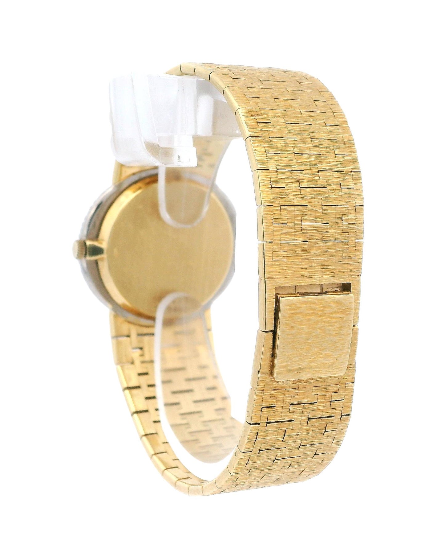 Piaget T&Co Jade Dial Diamond Bezel Mesh Bracelet in 18K Yellow Gold