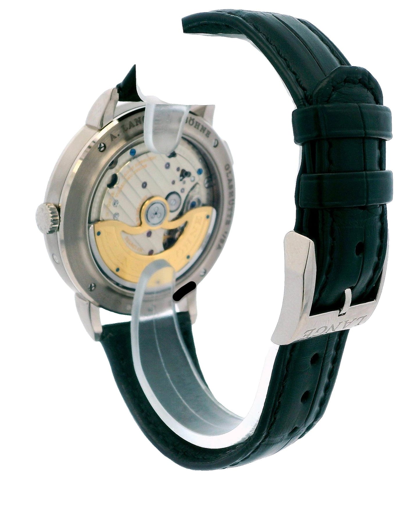 A. Lange & Söhne Saxonia Moonphase 18K White Gold Box & Papers