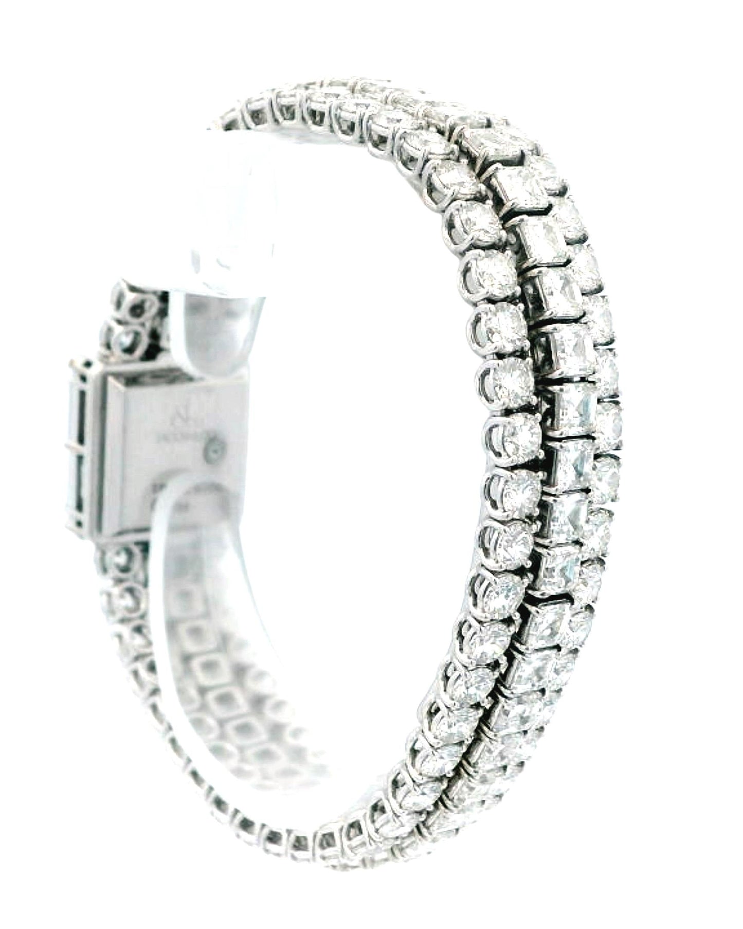Jacob & Co. Ladies Triple Diamond Pave Dial Ladies Watch
