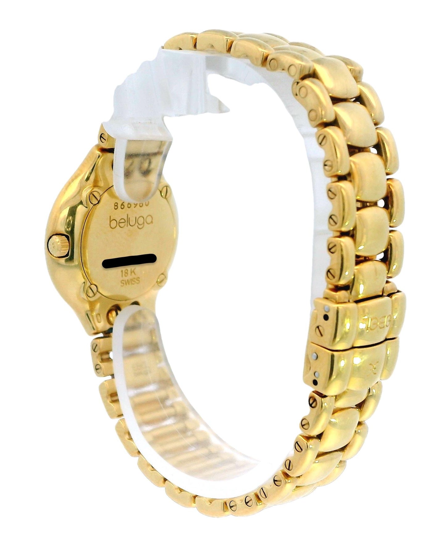 Ebel Beluga 866960 18k MOP Diamond Dial Small