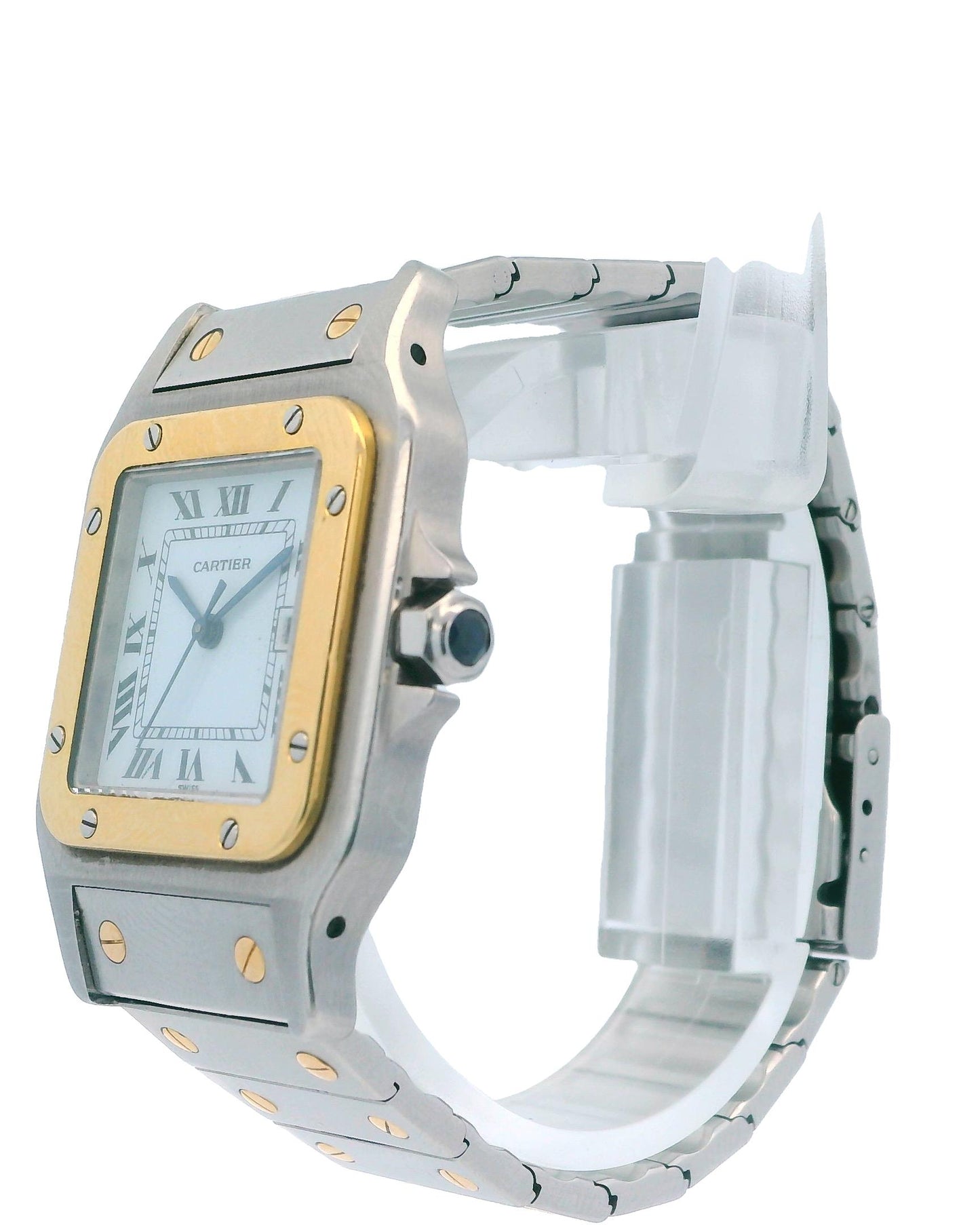 Cartier Santos De Cartier 18K Yellow Gold & Stainless Steel Watch