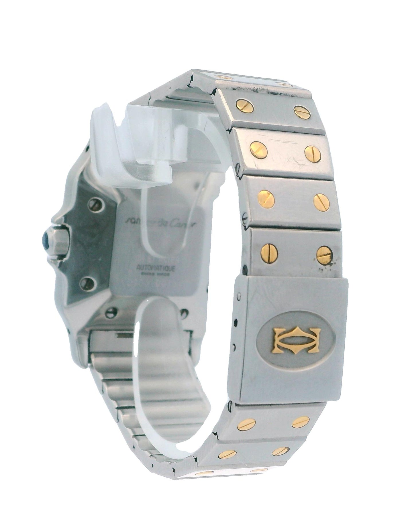 Cartier Santos De Cartier 18K Yellow Gold & Stainless Steel Watch