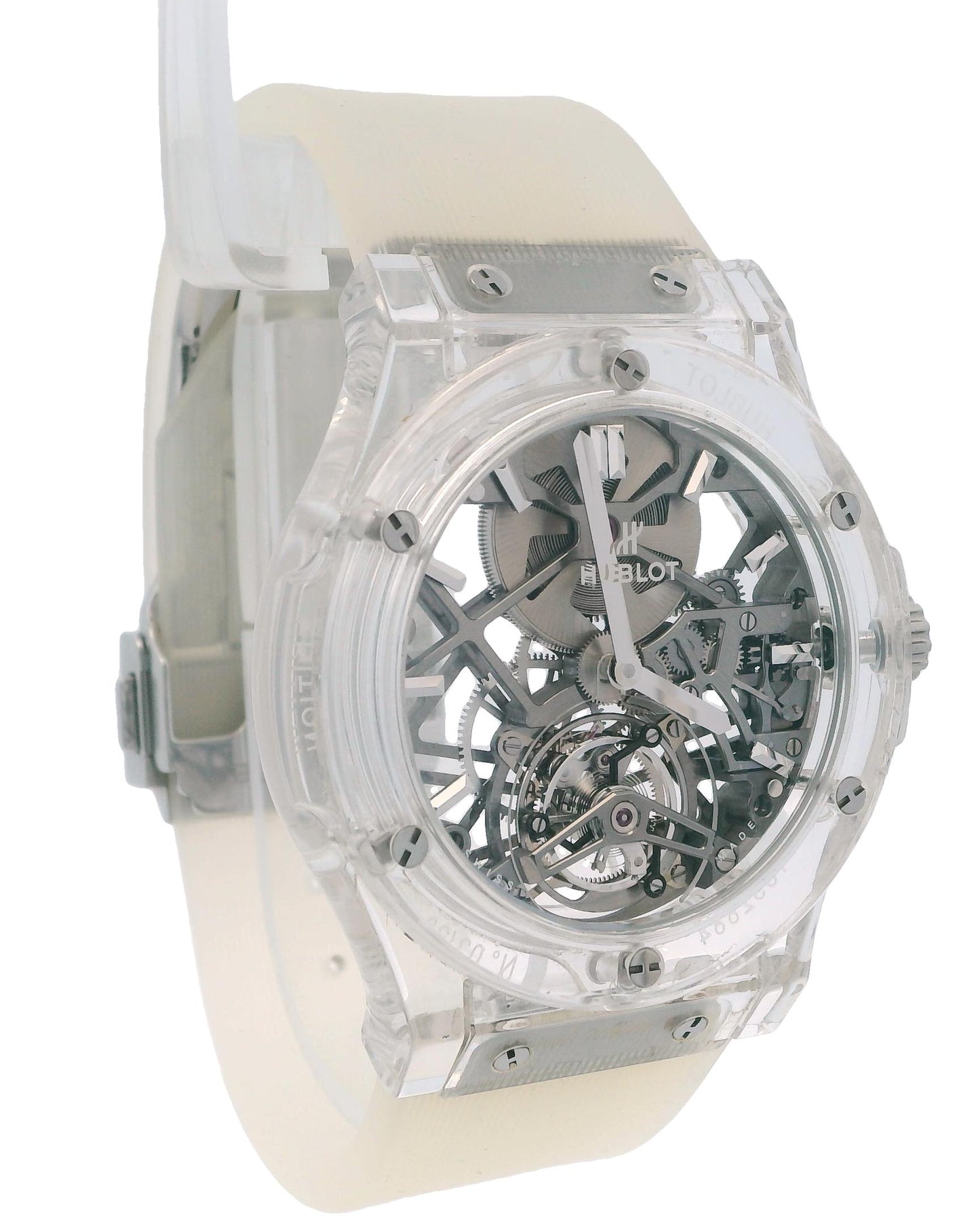 Hublot Classic Fusion Tourbillon 505.JX.0120.RT.Y0518 Sapphire Case W/Box