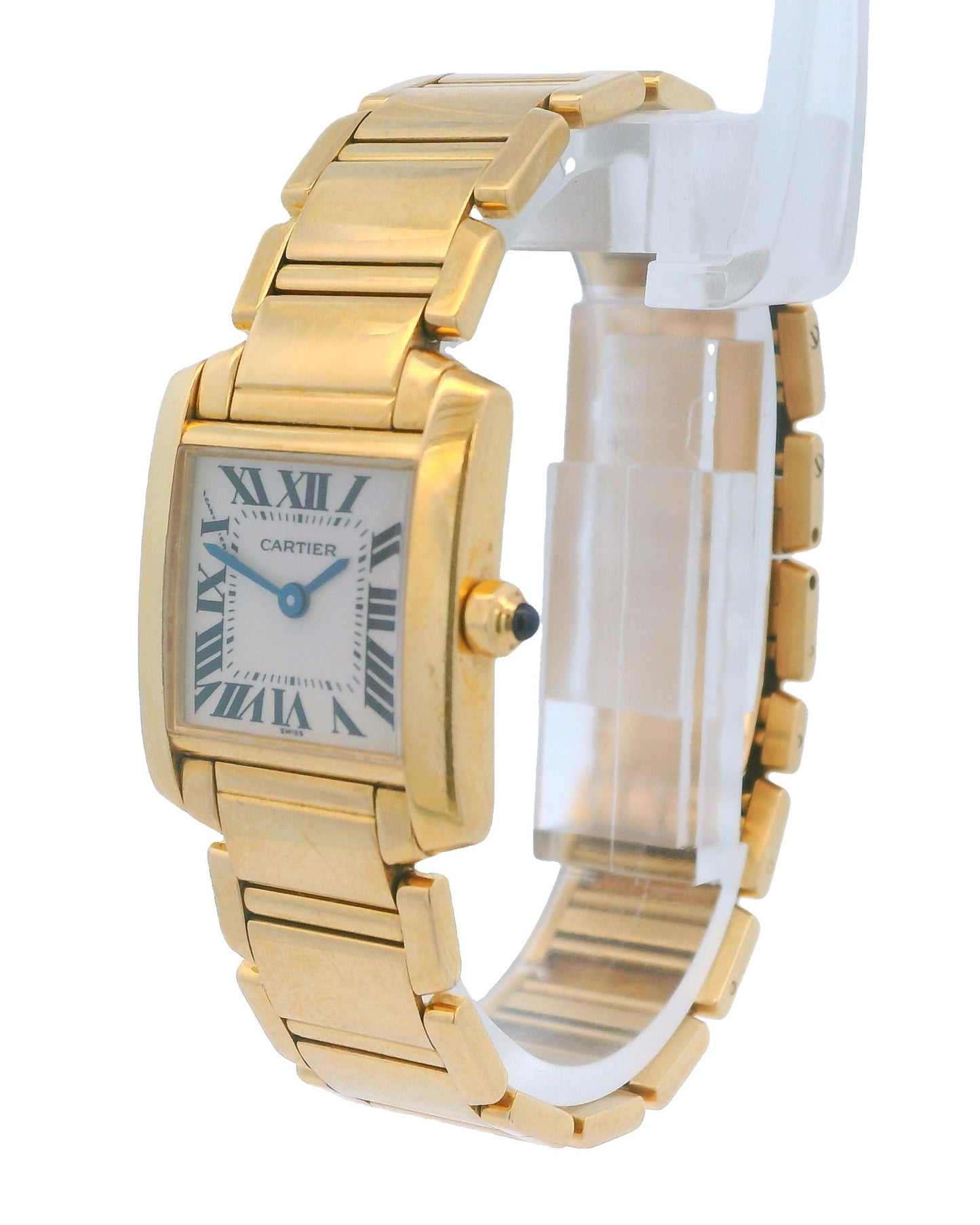 Cartier Tank Francaise W50002N2 Yellow Gold Ladies Watch