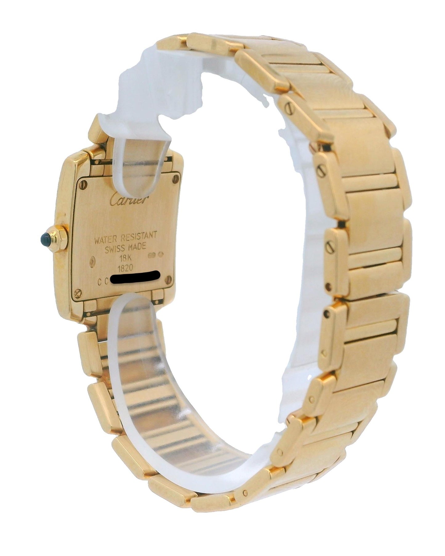 Cartier Tank Francaise W50002N2 Yellow Gold Ladies Watch