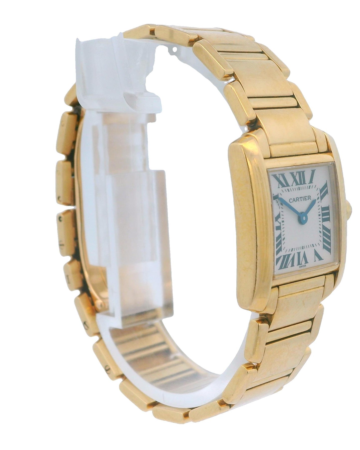 Cartier Tank Francaise W50002N2 Yellow Gold Ladies Watch