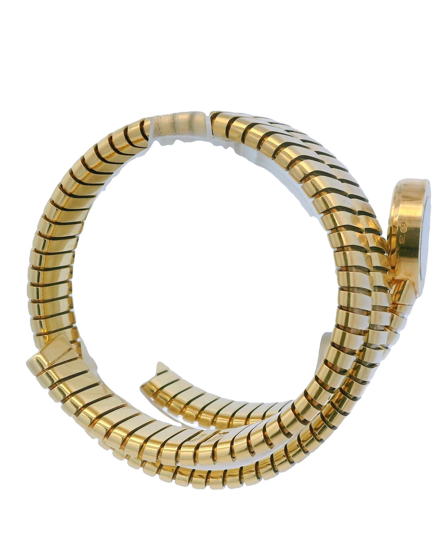 Bvlgari Serpenti Tubogas BB191T 18K Yellow Gold Ladies Watch