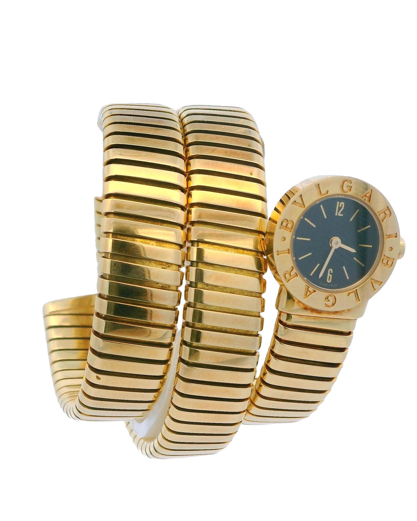 Bvlgari Serpenti Tubogas BB191T 18K Yellow Gold Ladies Watch