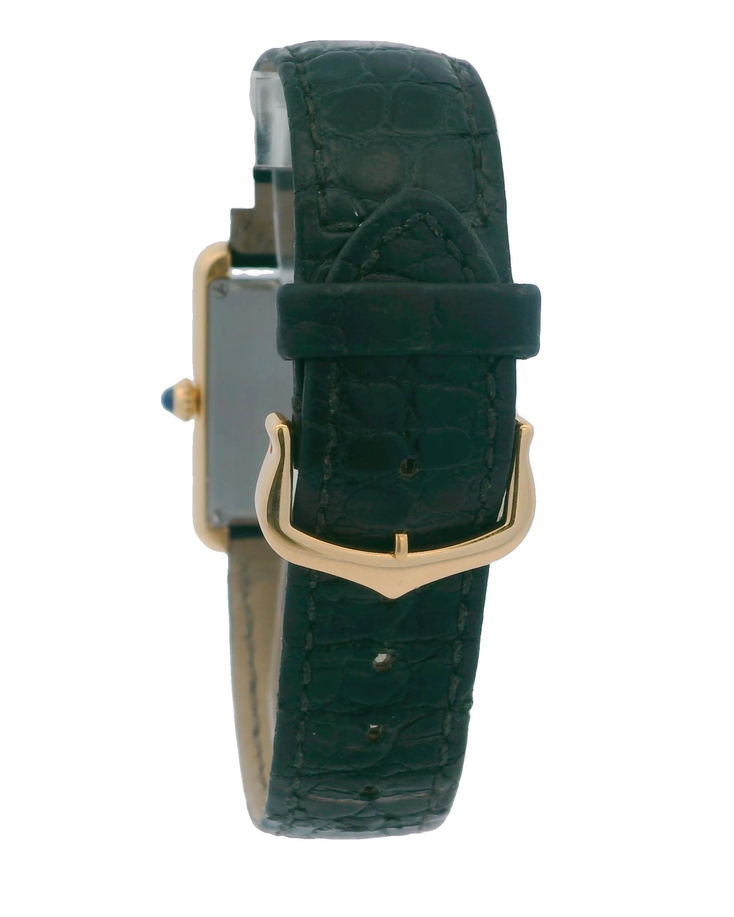 Cartier Tank Solo W5200002 18K Yellow Gold Ladies Watch