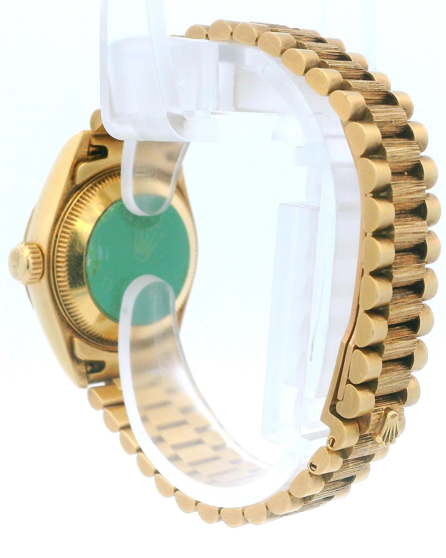 Rolex Datejust 69278 Birchwood Dial Bark Finish Watch Box & Papers