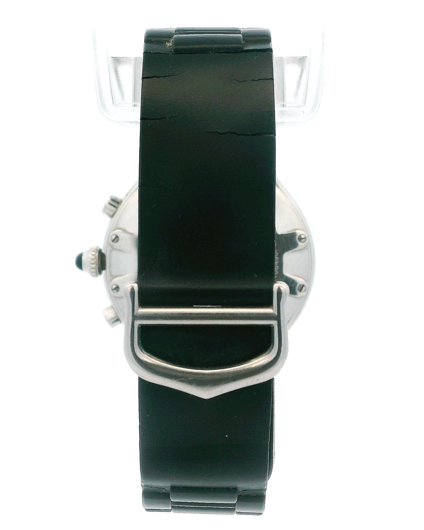 Cartier 21 Chronoscaph W10125U2 Stainless Steel & Rubber Watch