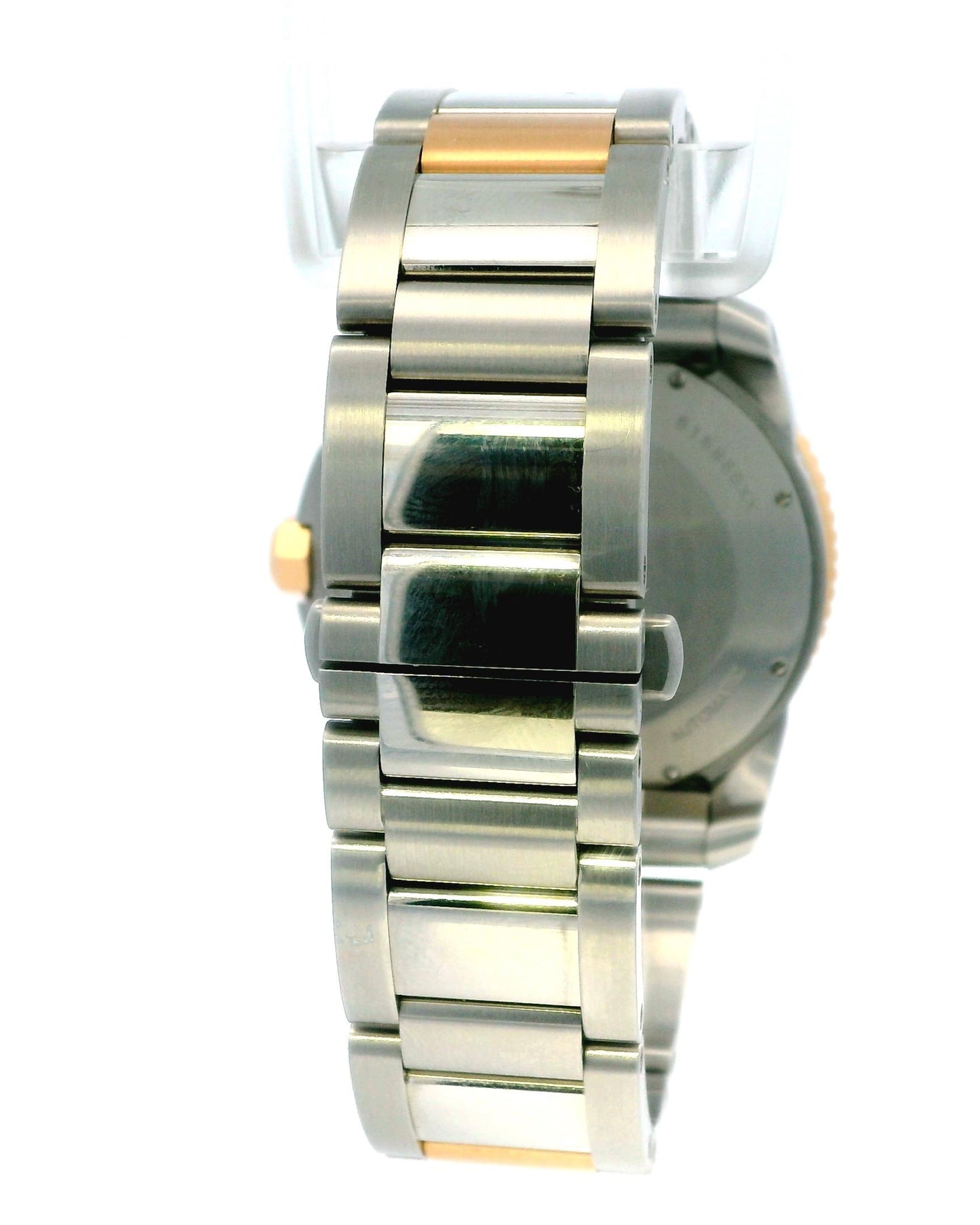 Cartier Calibre 3729 18K Rose Gold & Stainless Steel Blue Dial & Bezel Watch