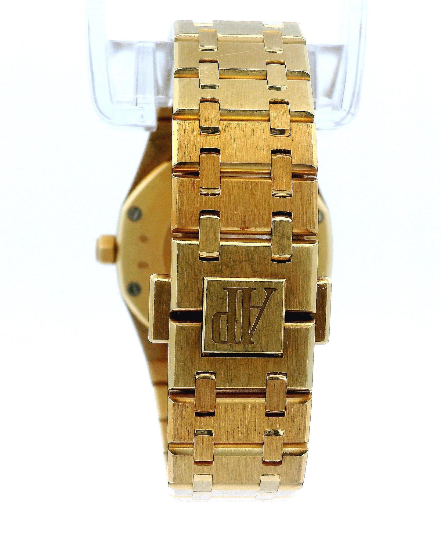 Audemars piguet Royal Oak 67651BA 18k Yellow Gold Diamond Bezel Warranty Card