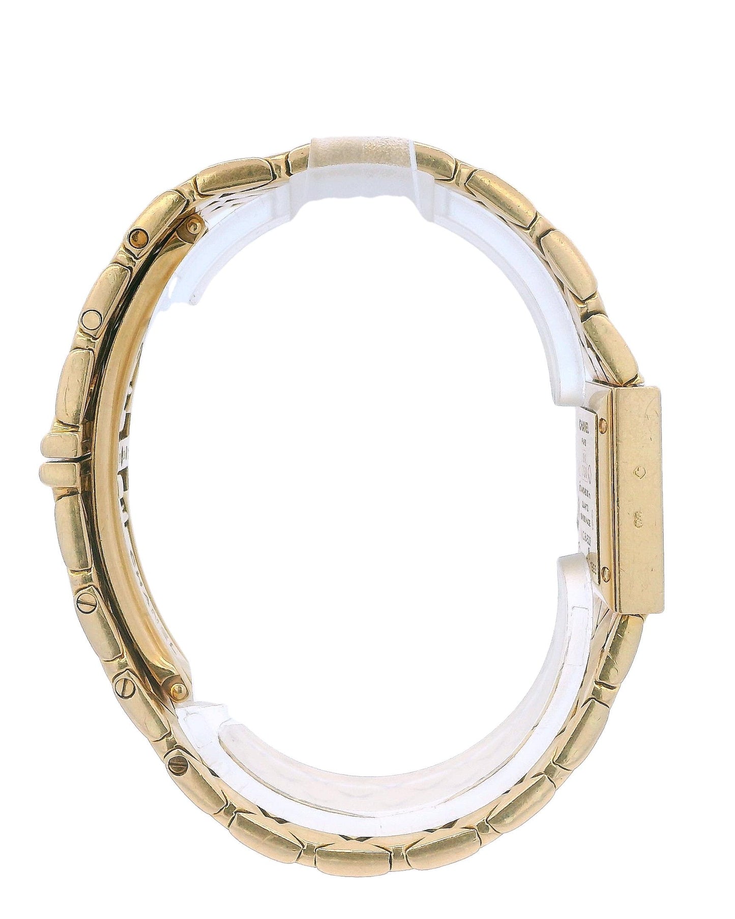 Chanel Matellasse Diamond Bezel 18K Yellow Gold Ladies Watch