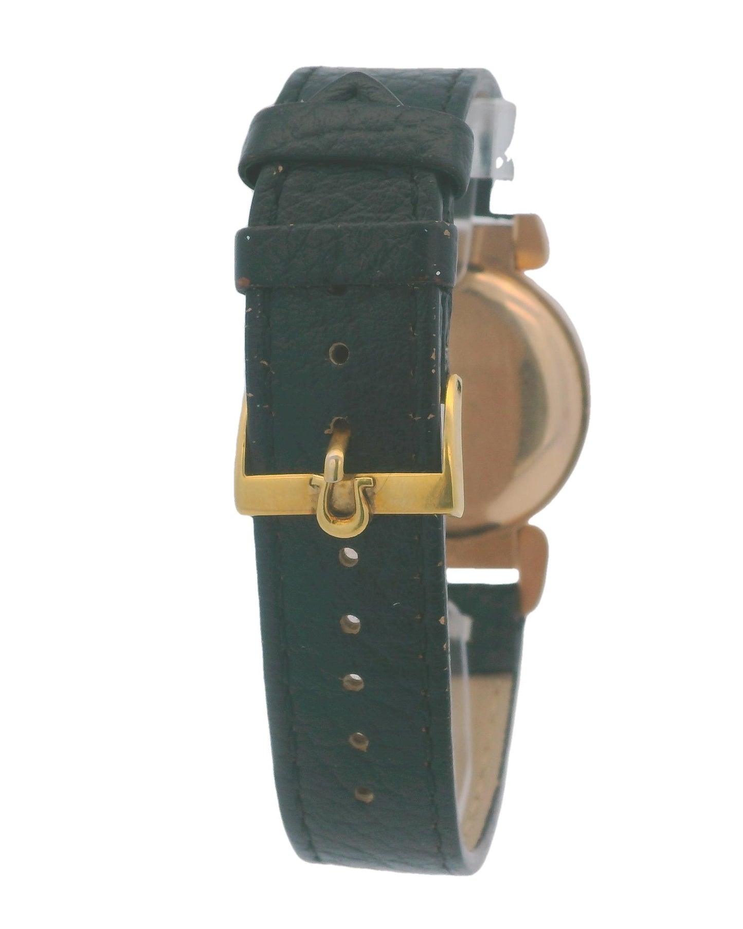 Omega Scarab 14K Rose Gold Flexible Lugs Vintage Watch