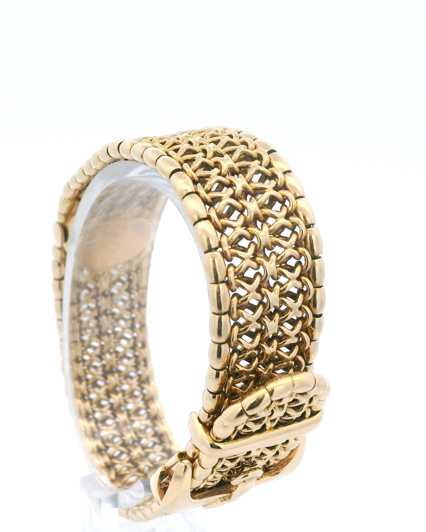 Rolex Vintage Ladies 18k Yellow Gold w Chased Bezel