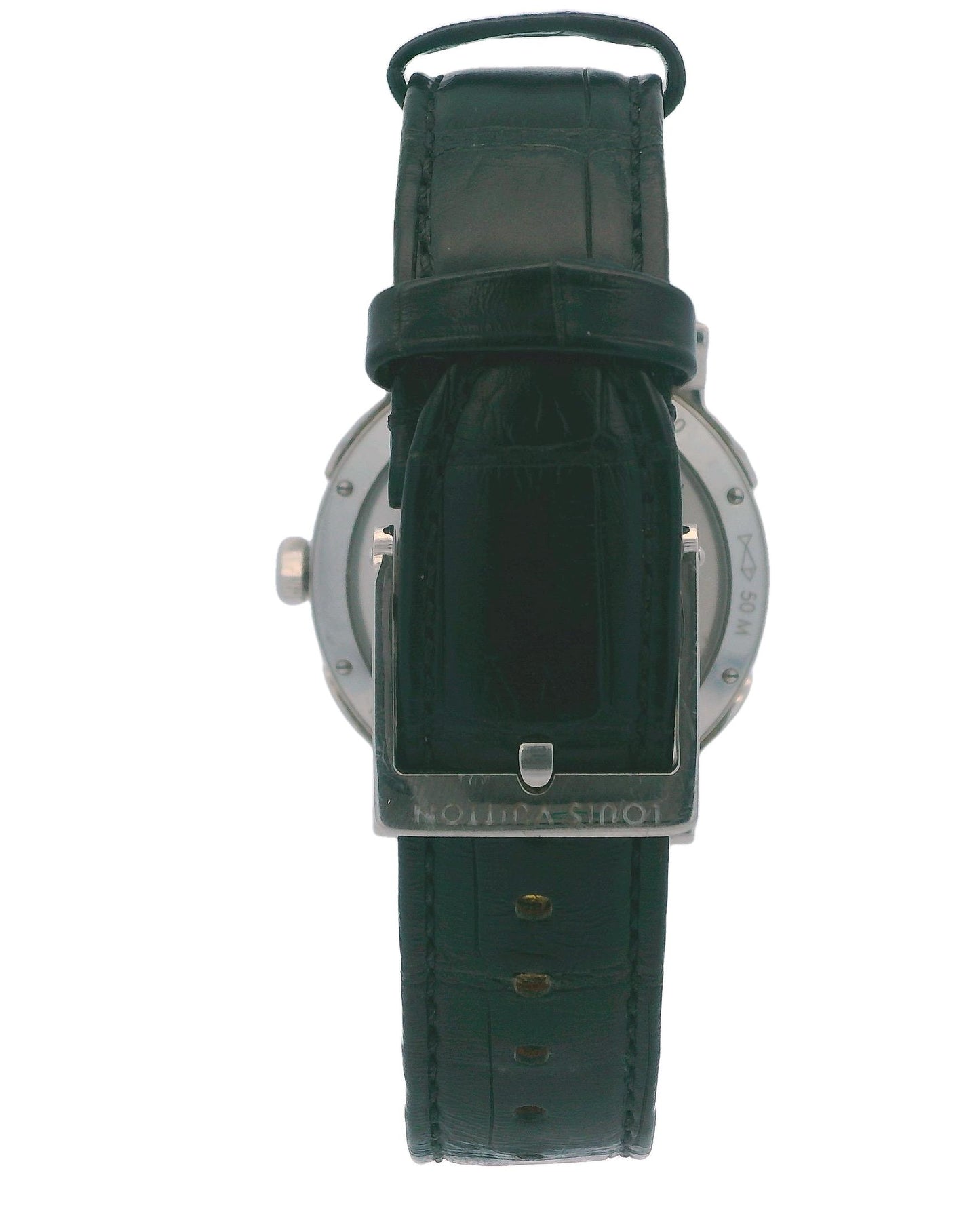 Louis Vuitton Q5D20 Escalar Timezone Steel Watch