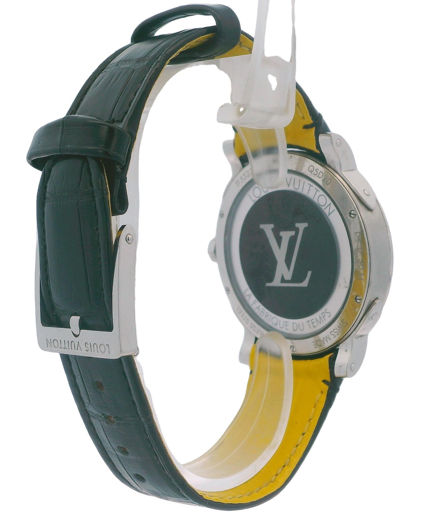 Louis Vuitton Q5D20 Escalar Timezone Steel Watch
