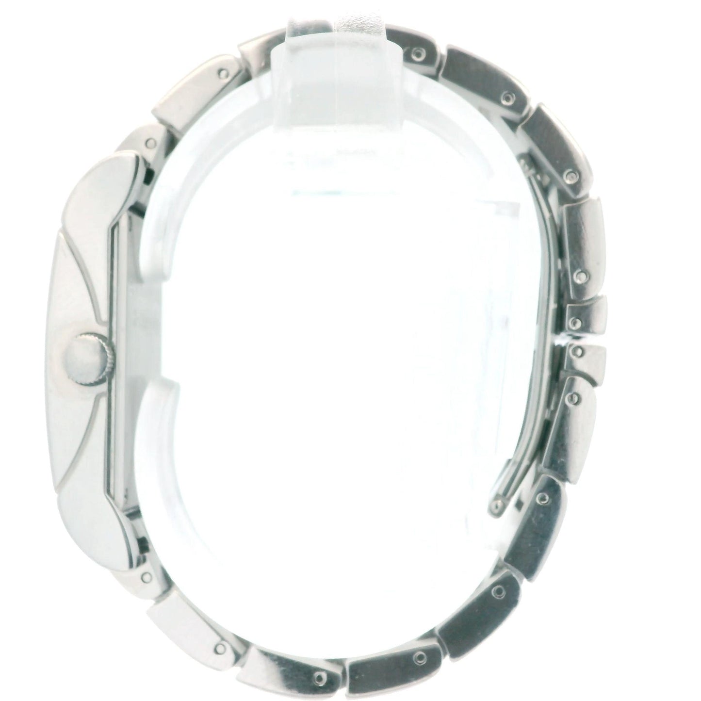 Bvlgari Rettangelo Steel Silver Dial Ladies Watch(Pre-Owned)