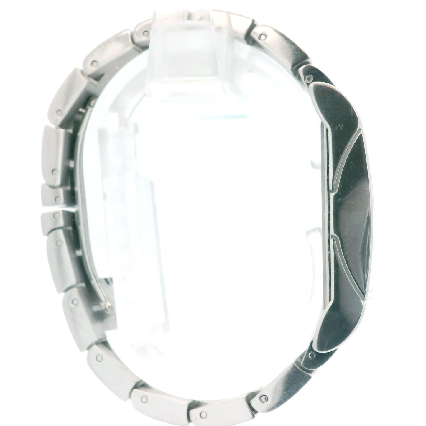 Bvlgari Rettangelo Steel Silver Dial Ladies Watch(Pre-Owned)