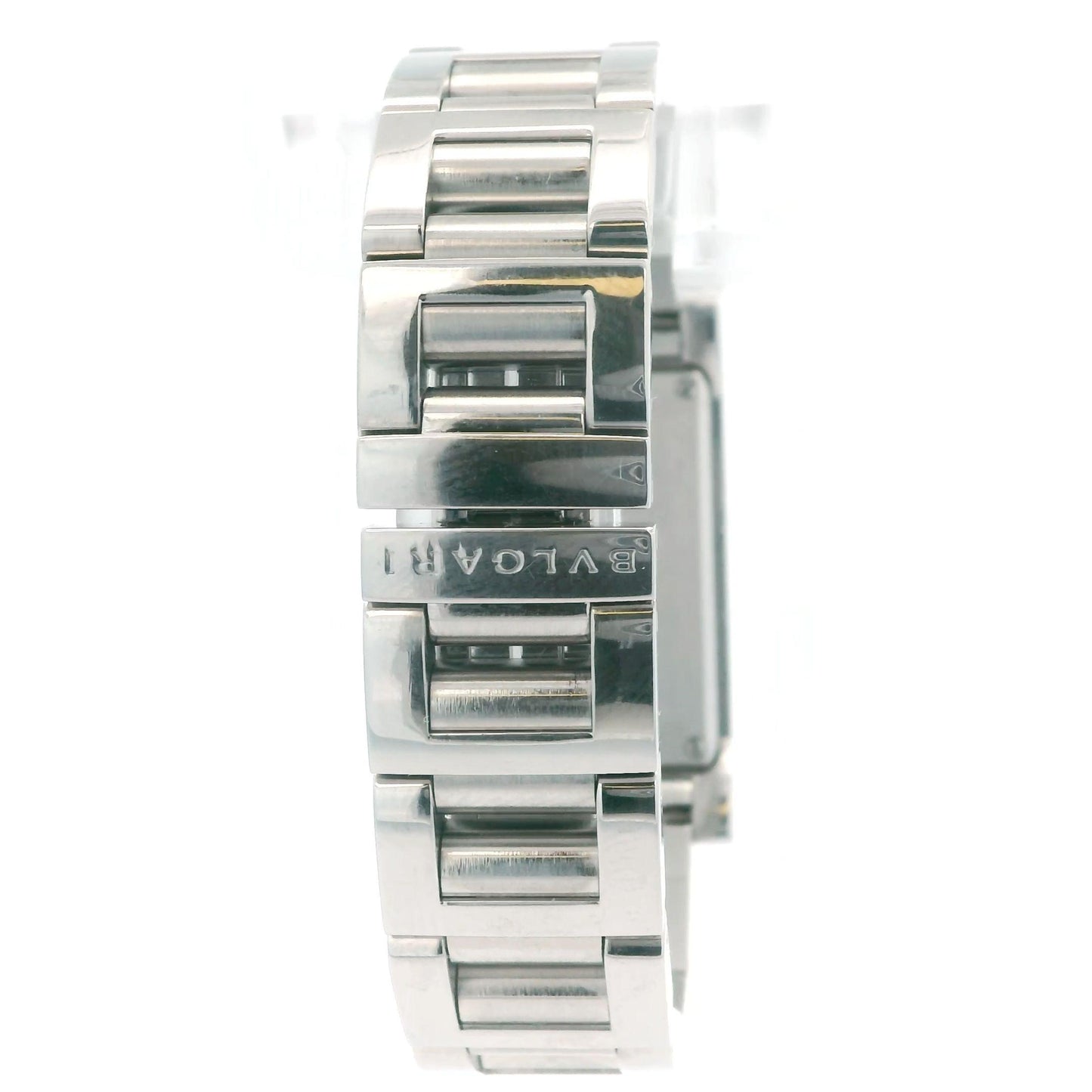 Bvlgari Rettangelo Steel Silver Dial Ladies Watch(Pre-Owned)