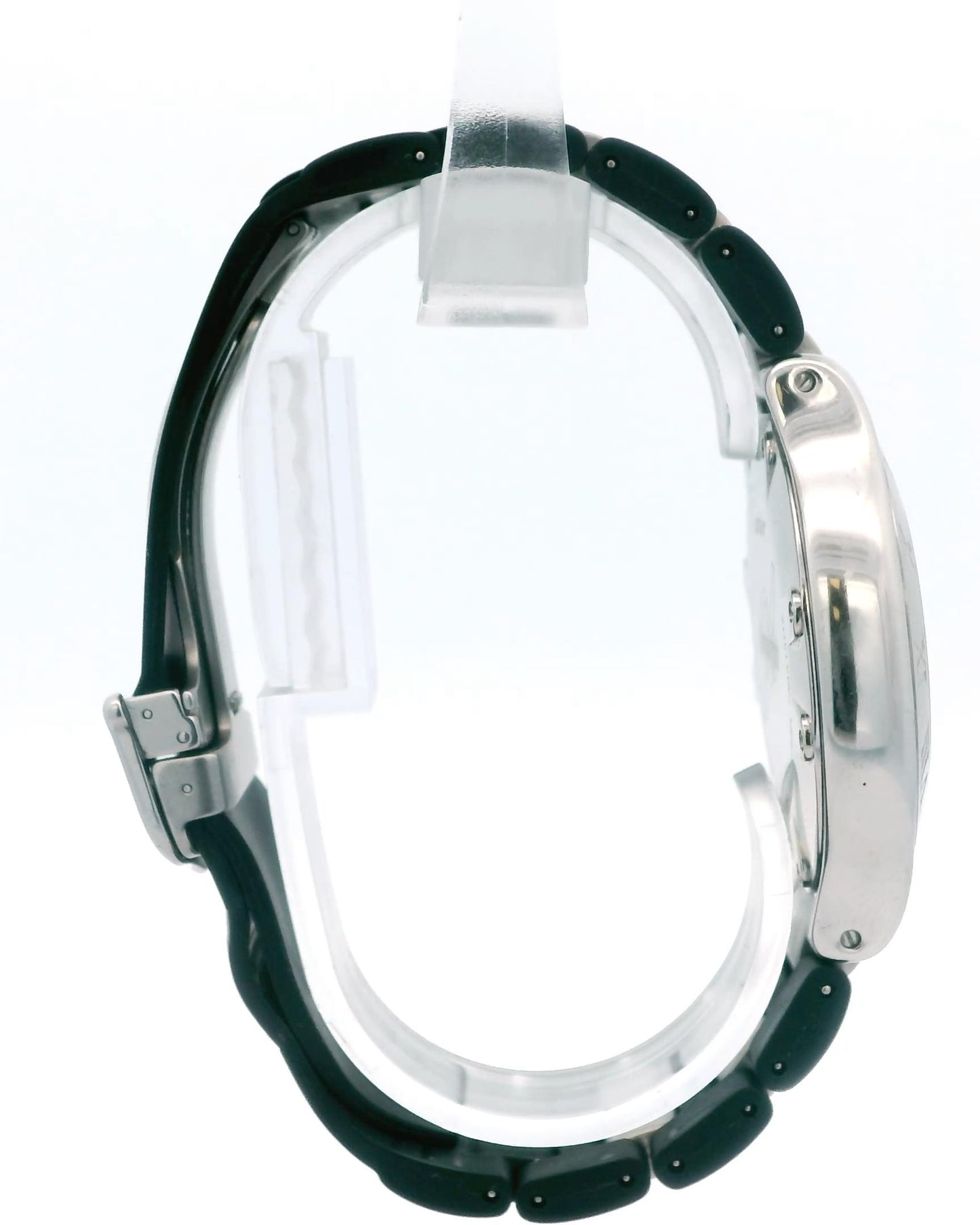 Cartier 21 Chronoscaph Stainless Steel & Rubber Watch